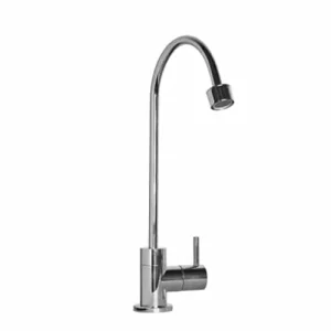 Robinet 1 voie chromé pour distribuer l’eau purifiée