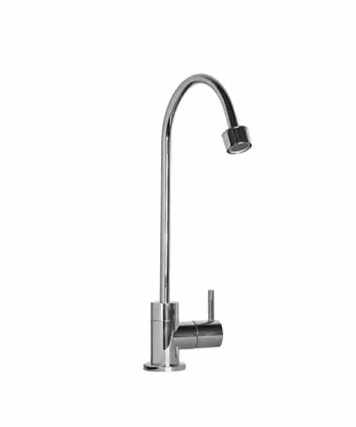 Robinet 1 voie chromé pour distribuer l’eau purifiée