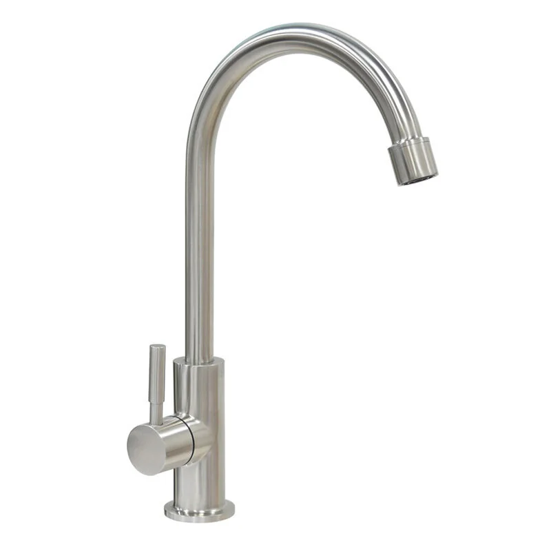 Robinet 1 voie en inox pour distribuer l’eau purifiée