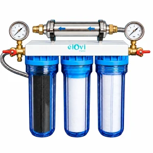 Filtre à eau maison élOvi Home avec sortie à gauche