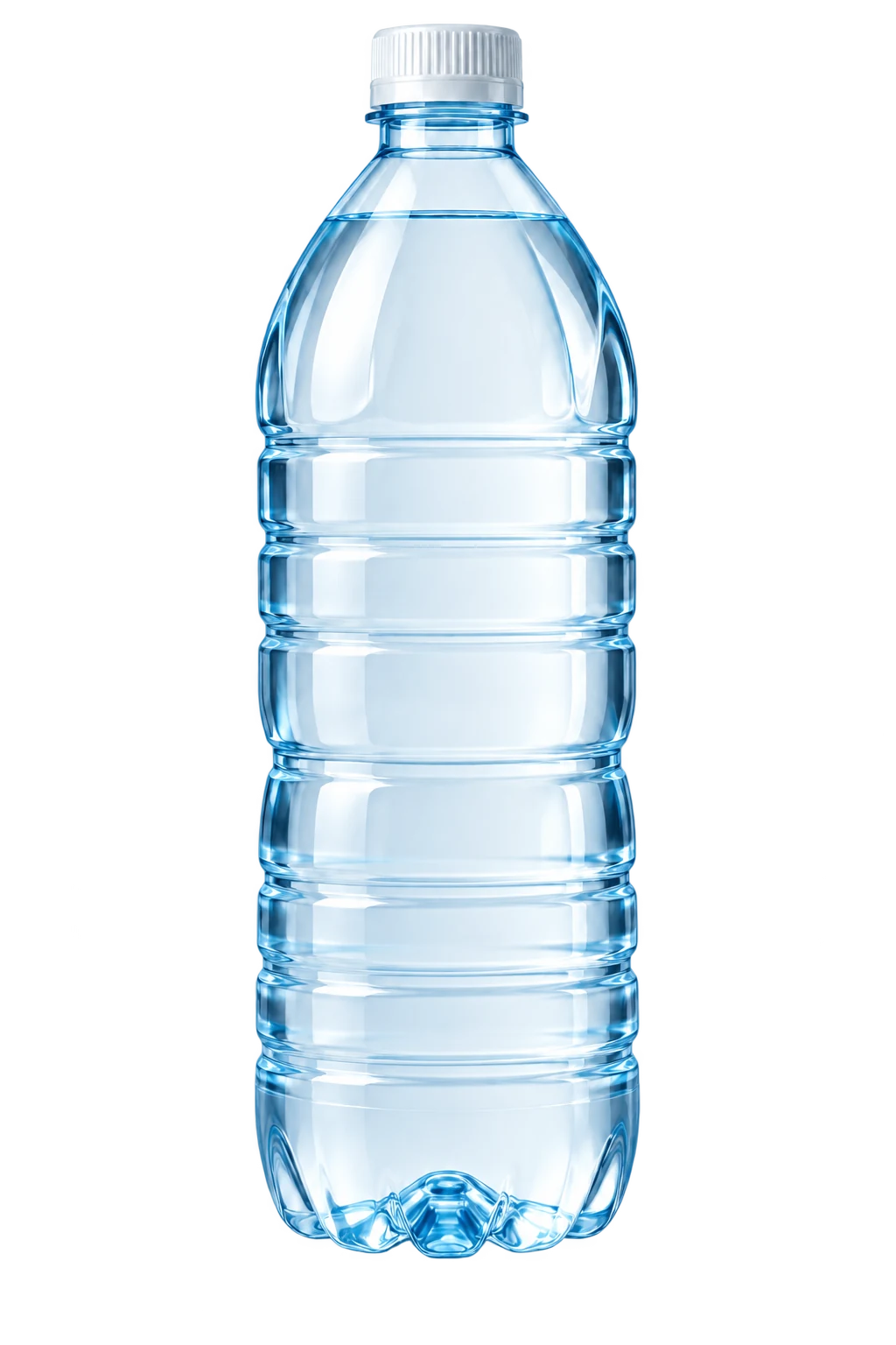 Bouteille d’eau en plastique évitée